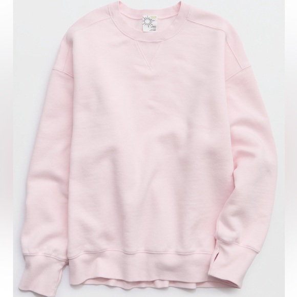 aerie Tops - OFFLINE By Aerie Cloud Fleece Classic Crewneck Sweatshirt